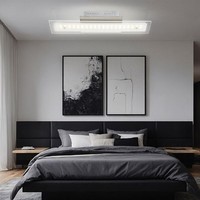 Deckenlampe Deckenleuchte Schlafzimmerlampe KüChenleuchte Glas Chrom Weiß Led