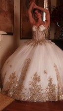 Princess Corset Prom Dress 16 Birthday Party Quinceanera Dress Sparkling Beaded