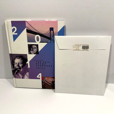 The 2014 Stamp Yearbook w/ Stamps Mounted - Mail Use Stamps Sealed
