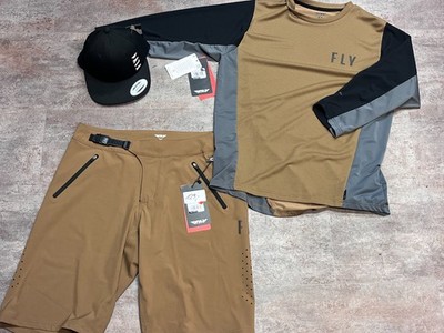 fly Racing mountainbike hose Jersey SET Mütze Basecap Snapback 32 + M MTB DH