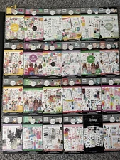 Big Happy Planner Destash 28 Sticker Books, Disc Punch, Metal Rings And More