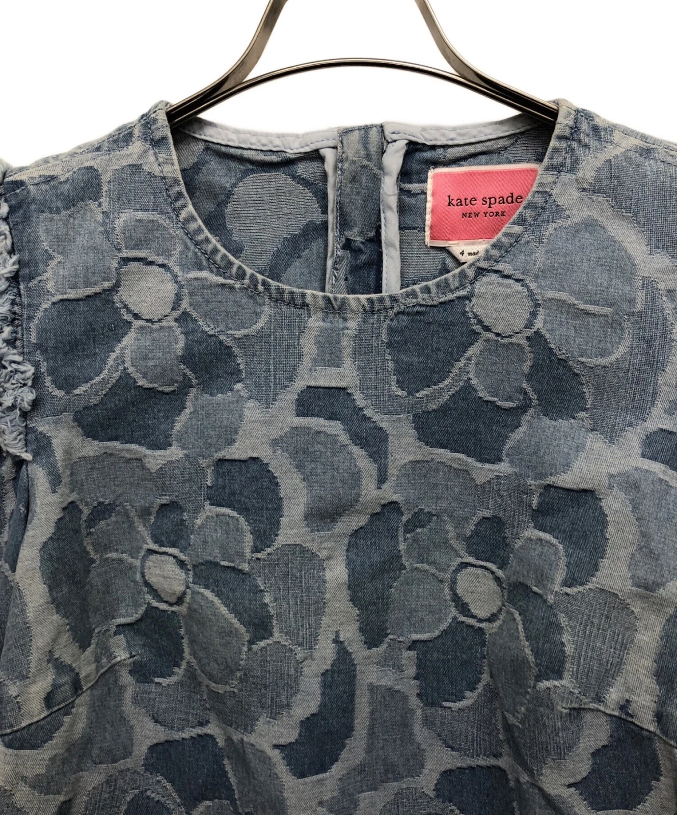 Abito blusa Kate Spade 4 indaco quasi come nuovo