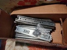 7 Pair Accuride Drawer Slides C3832-C10 10" Full Extension 