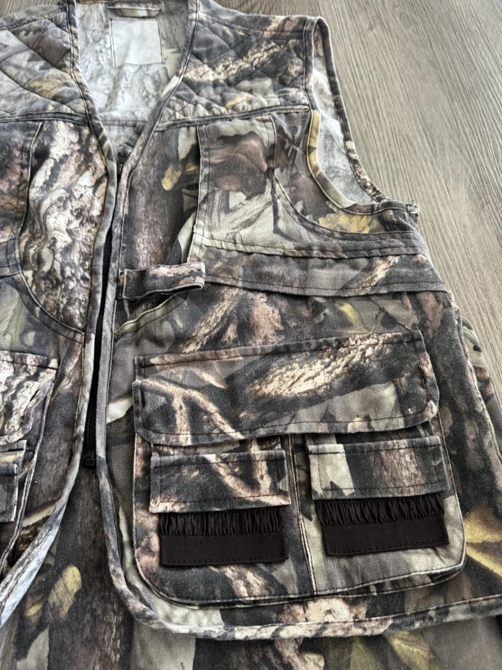 Sportsman Master Vintage Zip Up Hunting Vest Men’s - Image 3 of 4