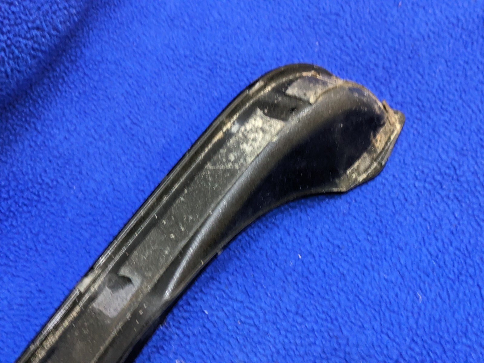 black Bentley Continental Flying Spur Rear Bumper Cover Finisher trim upper