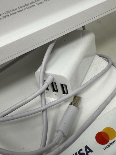 Square S089 Dock FUNKTIONIERT POS Ständer für 9,7" iPad Stromkabel USB Hub Kartenleser - Bild 7 von 7