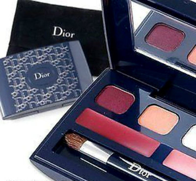 100 % AUTHENTISCH exklusives Dior Jadore LOGO Multi-Make-up & Spiegel LIPPEN & AUGEN PALETTE