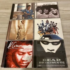 Classic R&B Soul CD Lot Of 7 Supremes Anita Baker Al Green Patti Labelle Sly