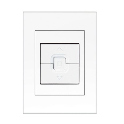 HPM VIVO UP/DOWN SHUTTER SWITCH 240V 6A Top/Bottom/Stop Button WHITE ...