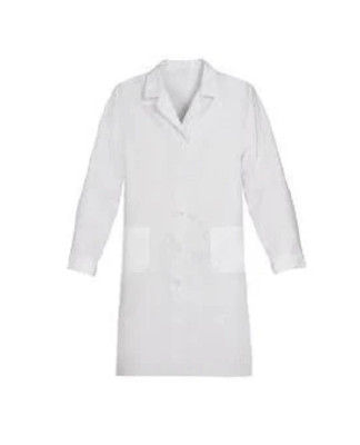 Weißer Laborkleidermantel für Erwachsene Unisex Arztkittel Student Laboruniform