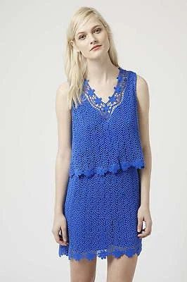 TOPSHOP Sundress Bo Ho Top Shop £48 Wedding Occasion Party Beach 4 6 8 10