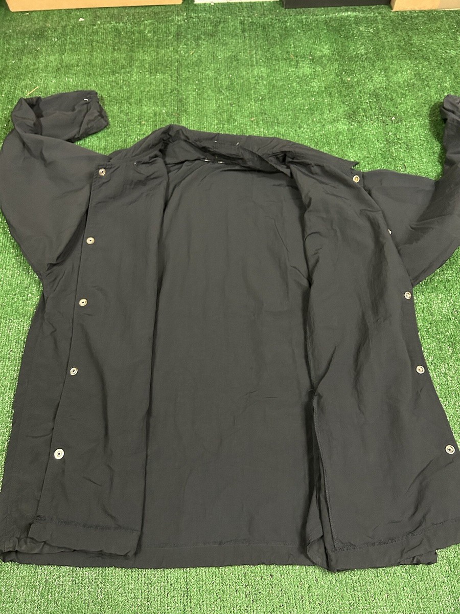 Vintage 90s Naughty by Nature Coach Jacket black Size XL Rap Hip 