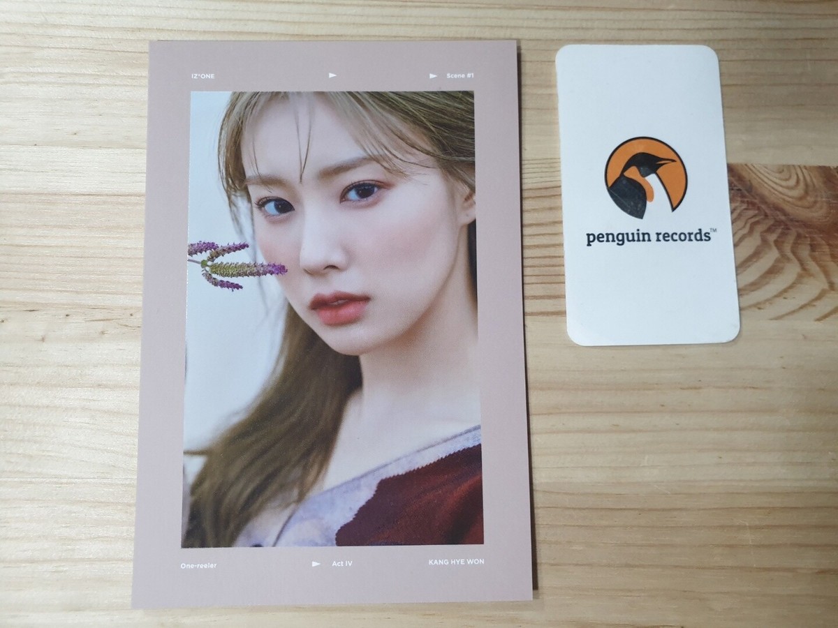 IZ*ONE - 4TH MINI ALBUM ONE-REELER ACT ¥³ POSTCARD & FILM PHOTO