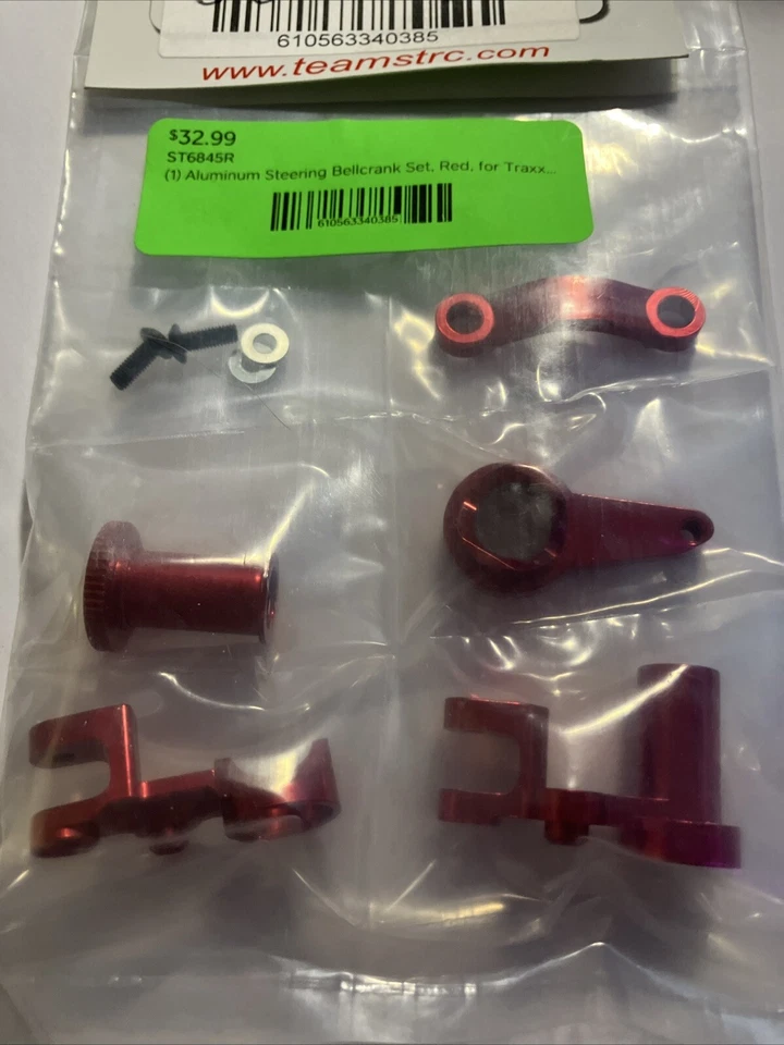 Juego de manivela de dirección ST6845R STRC barra roja 4x4 Hoss 4x4 Foto 3 de 3
