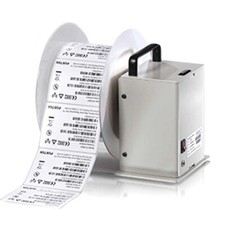 100-240V R120 Automatic Label Rewinder Bar Code Tags Rewinding Machine 25 120mm
