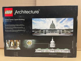 LEGO Architecture 21030 United States Capitol Building 1032 Pieces With Box