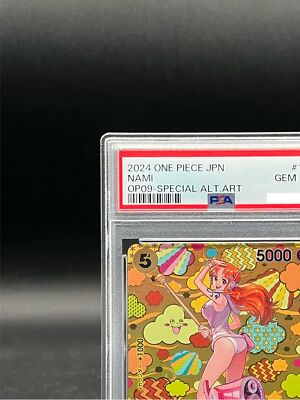 PSA 10 Nami SR-SPC OP08-106 Emperors in the New World ONE PSA 10 Nami SR-SPC OP08-106 Emperors in the New World ONE