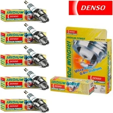 5 Pack Denso Iridium Power Spark Plugs for 1995-1998 ACURA TL L5-2.5L
