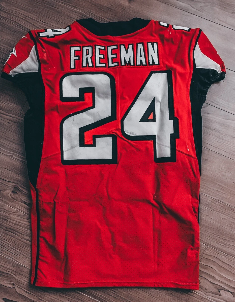 NFL Atlanta Falcons Devonta Freeman NIKE Game Worn Jersey Photo Matched PSA  COA