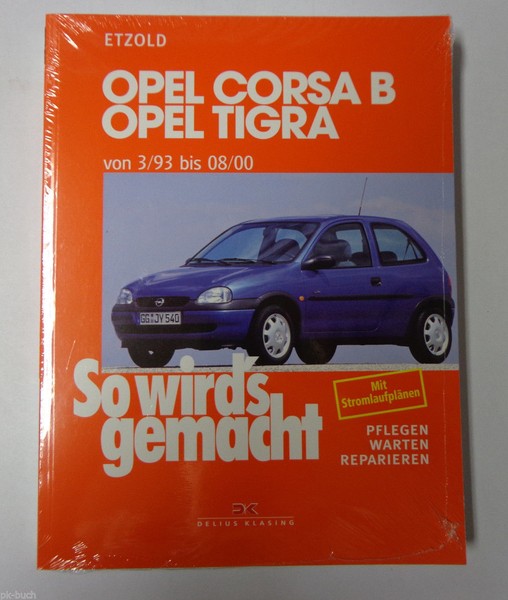 Reparaturanleitung So Wird's Gemacht Opel Corsa B / Opel Tigra 1993 Bis 2000-image