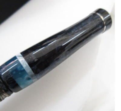 DELTA Capri Collection Marina Grande Blue/Silver 925 Ballpoint Pen