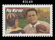 USA5 #3149 MNH Glence Pop Warner with red bar