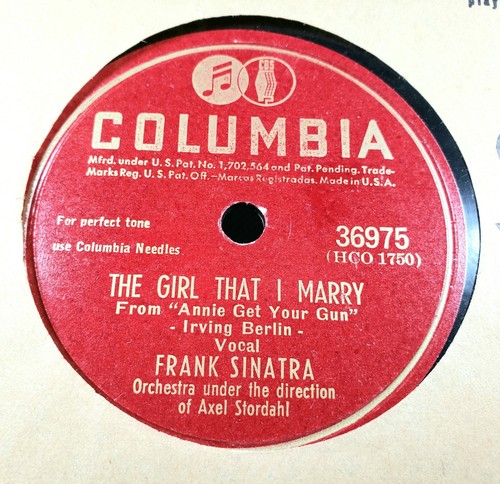 2 Vinyl Records - I've Got My Love to Keep Me Warm & The Girl That I Marry - Picture 4 of 4