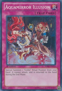 Aquamirror Illusion - HA06-EN059 - Super Rare - 1st Edition x3 - Near Mint