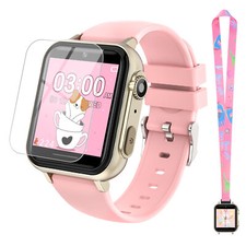 Kids Smart Watch w/ 31 Games Video Camera Watch Learning Toys Holiday Gifts Pink