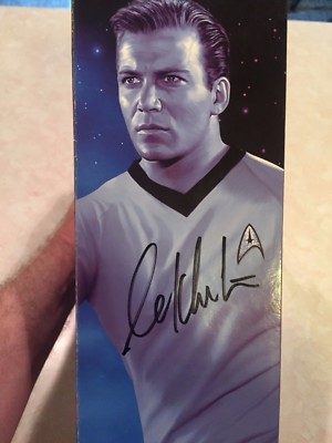 Diamond Select Captain Kirk Action Figure Signed Autographed by William Shatner