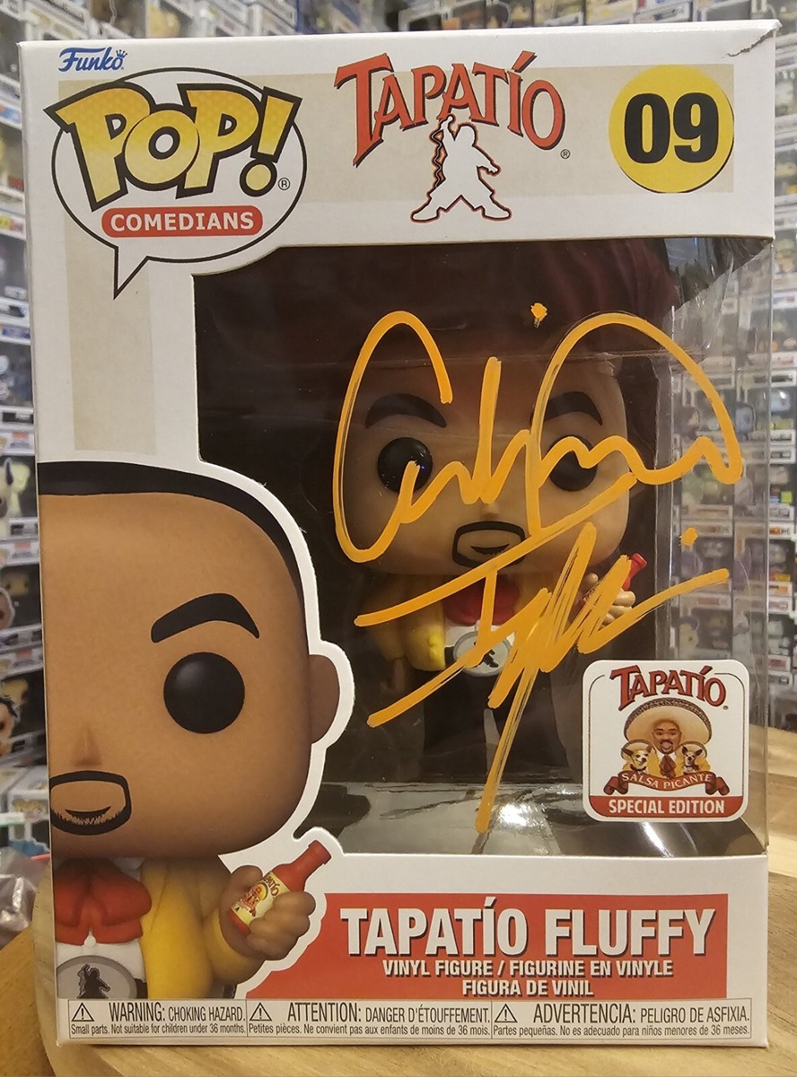 Funko Pop Gabriel Iglesias Tapatio Fluffy #09 Signed Fluffy