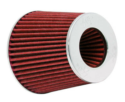 K&N RG-1001RD Offener universal Sportluftfilter Motorsport §21 Einzelabnahme