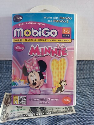 VTech MobiGo Disney s TINKER BELL EXPLORE YOUR TALENTS Learning Game Cartridge 