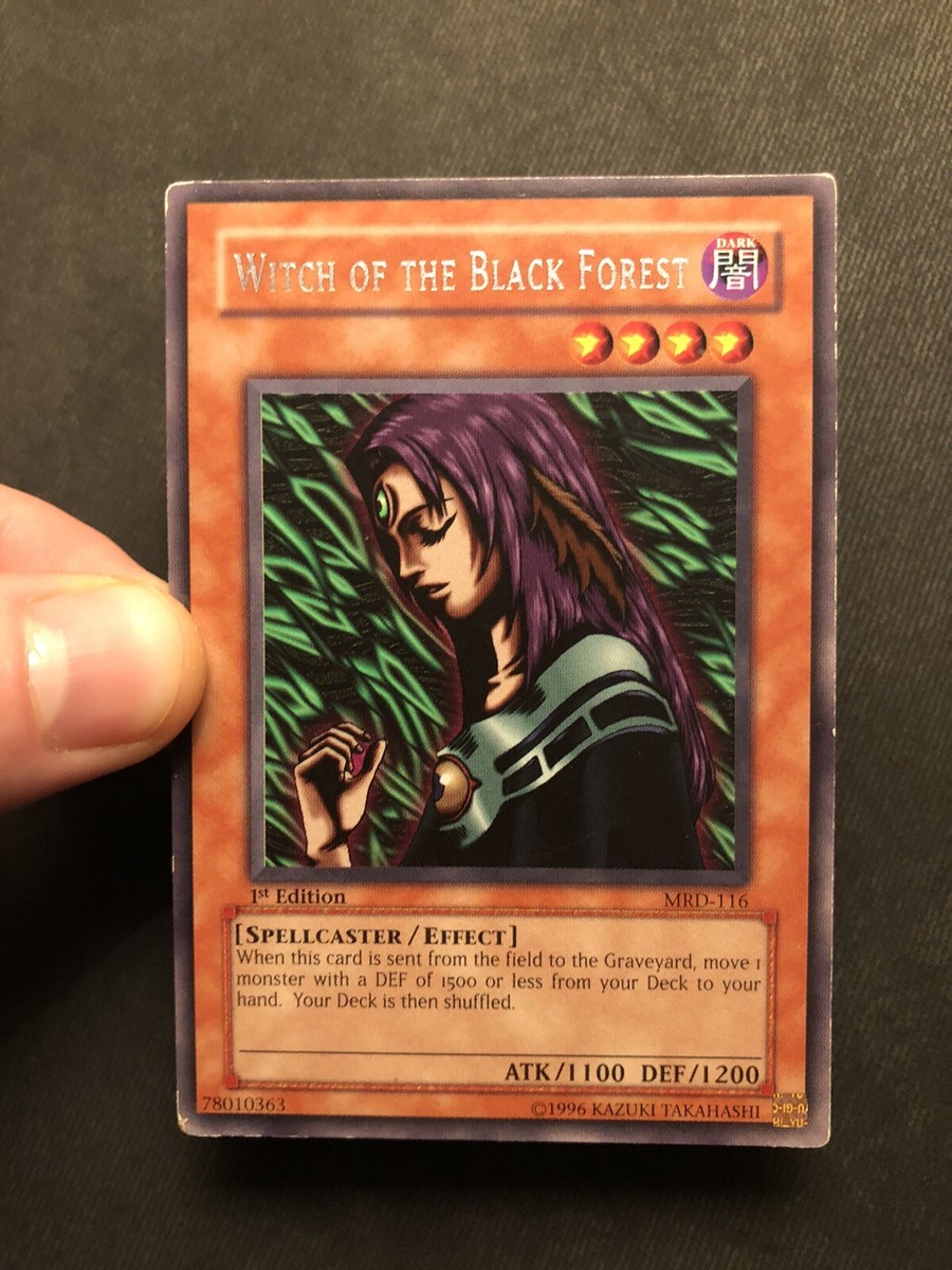 Yu-Gi-Oh! Witch of the Black Forest MRD-116 1st Edition NA English