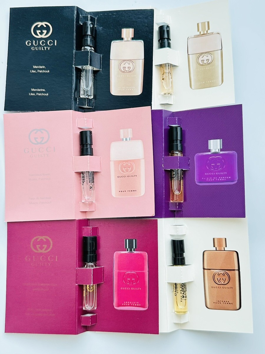 Gucci Guilty Pour Femme Perfume Collection For Women Sample Size