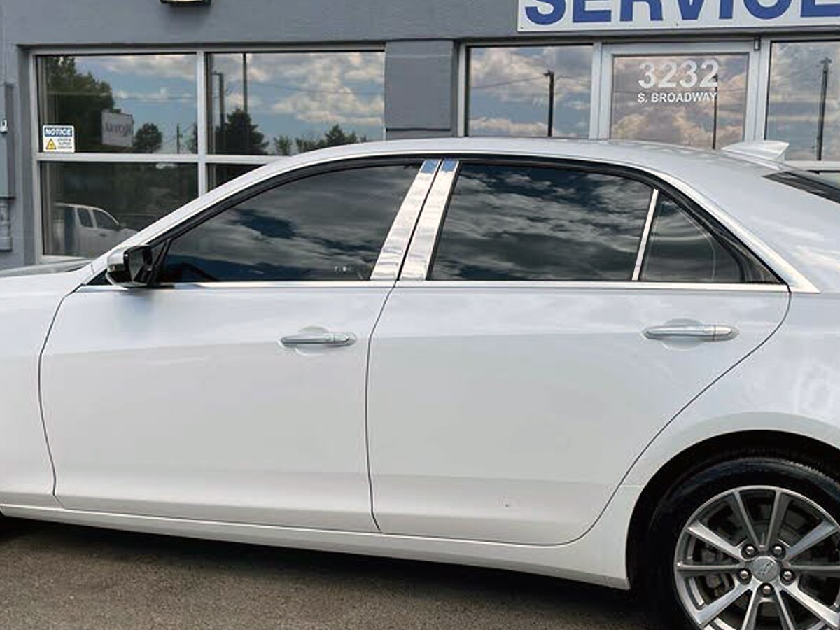 USA MADE 304 SS 6PC Pillar Post Window Length Trim FOR 2014-2019 ...