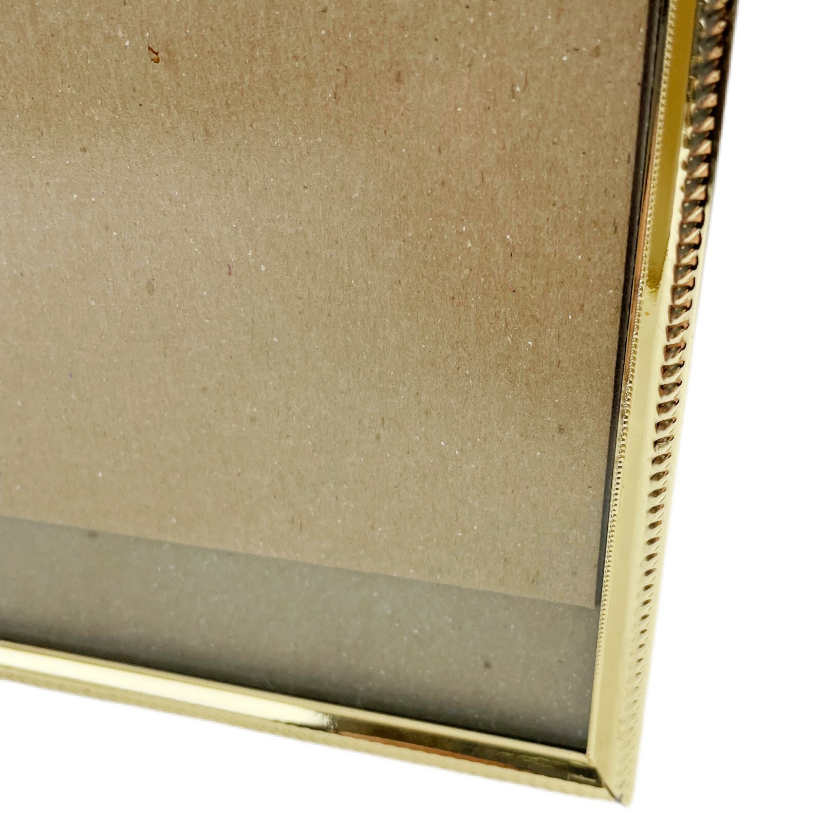 Vintage Hinged Double Photo Picture Frame 8 x 10 Mid Century MCM Gold ...