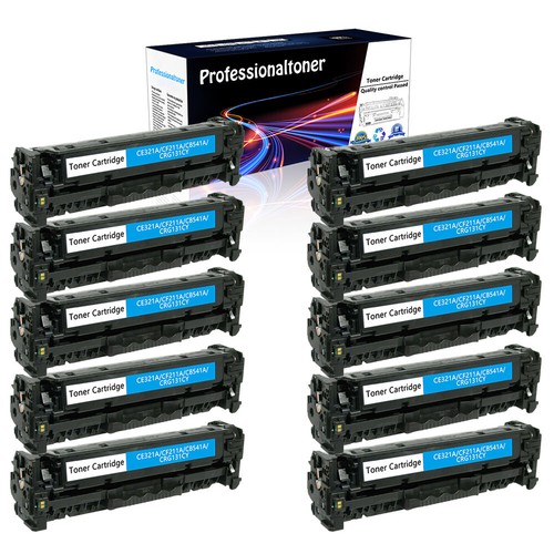 10PK CB541A 125A Toner fit for HP LaserJet CM1312 CP1215 CP1515n CP1518 CM1300