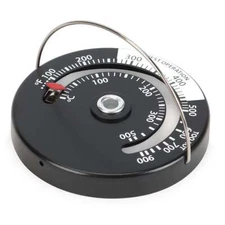 Magnetic Wood Stove Pipe Fire place Heat Temperature Gauge Thermometer Tester