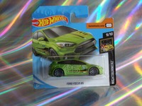 Hot Wheels Ford Focus Rs 2019 Nightburnerz 9/10 Ovp/Neu 1:64