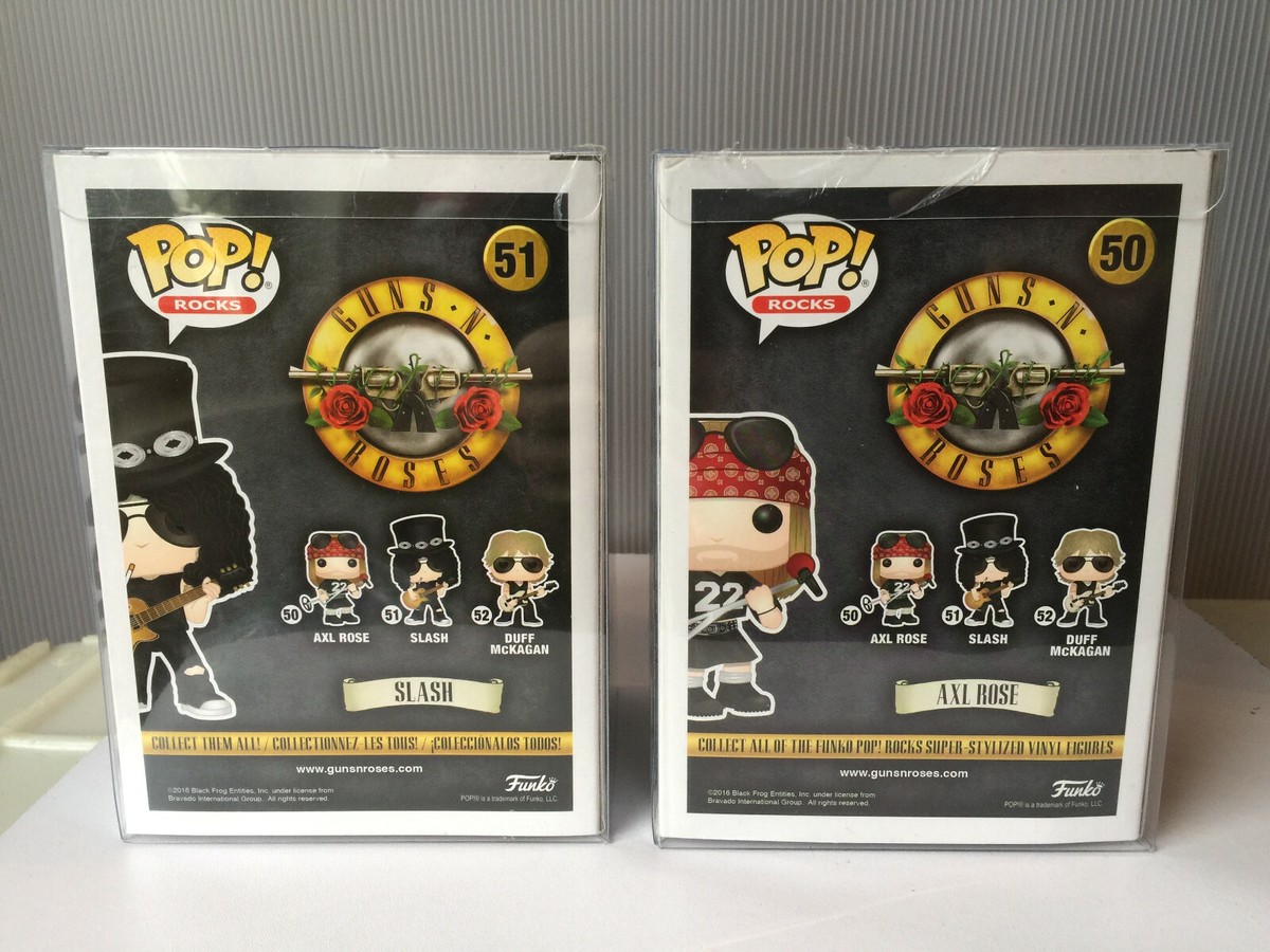 その他 funkopop!#50#51GUNS N ROSES AXL&SLASH Funko Pop! Rocks #50 & #51 Guns N Roses Axl Rose & Slash