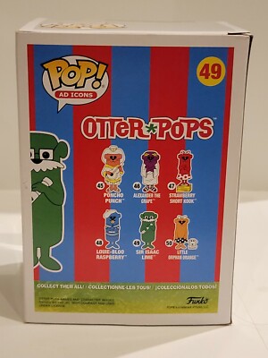 Funko Pop! AD Icons Otter Pops 49 Sir Isaac Lime Vinyl Figure | eBay