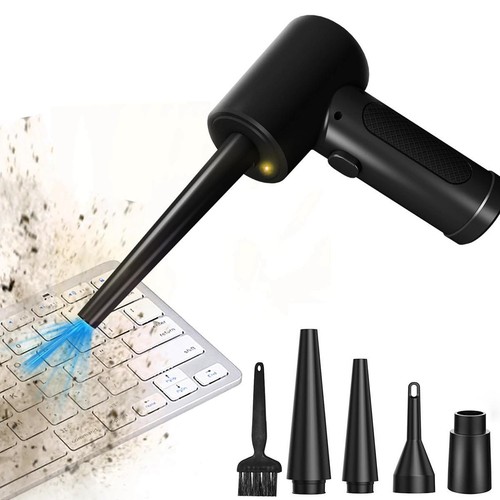Compressed Air Duster for Computer Keyboard 51000 Rpm USB Charging Mini Electric - Afbeelding 17 van 24