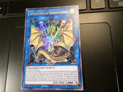 Yu-Gi-Oh! Thunder Dragon Thunderstormech – Ultra Rare 1st Edition From Duel Power Set - View #6