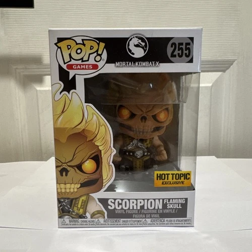 Funko Pop! Vinyl: Mortal Kombat - Scorpion - Hot Topic (HT) (Exclusive) #255