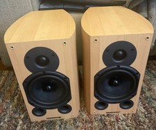 Wharfedale Diamond 9.1 HiFi Bookshelf Speakers x2 100W Wood Finish Pair