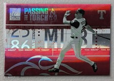 2005 Passing the Torch Red Mark Teixeira 226/500 Texas Rangers #PT-21