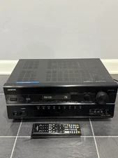 Onkyo TX-SR608 AV Receiver W/Remote Bundle Tested Working