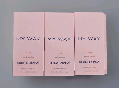 3 Proben Armani My Way Ylang 3x 1,2 ml EdP Spray