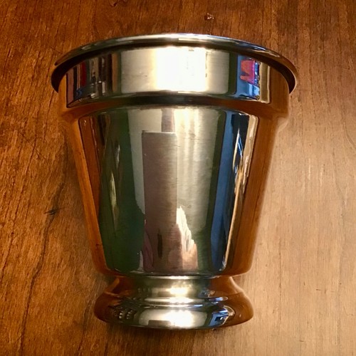 Halls of Kansas City Cachepot Cache Pot Silver Plate Mint Julep Shape - Picture 2 of 7